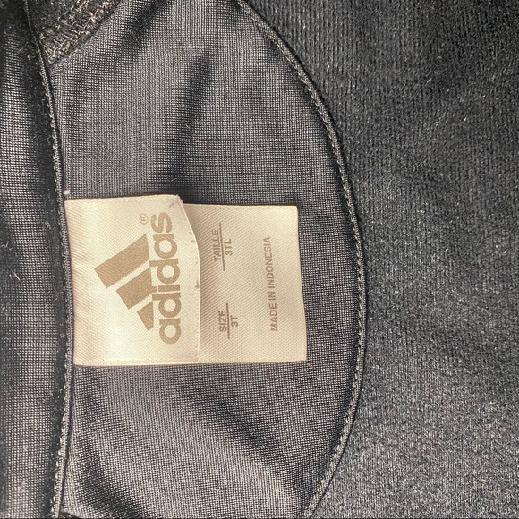 Boys/Unisex Sz. 3T Black ADIDAS Jacket/Sweater - Picture 4 of 8